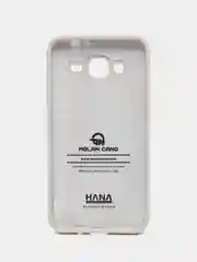 Серый силиконовый чехол для Samsung Galaxy J3 2016 / J320F бампер Hana Molan Cano для смартфона