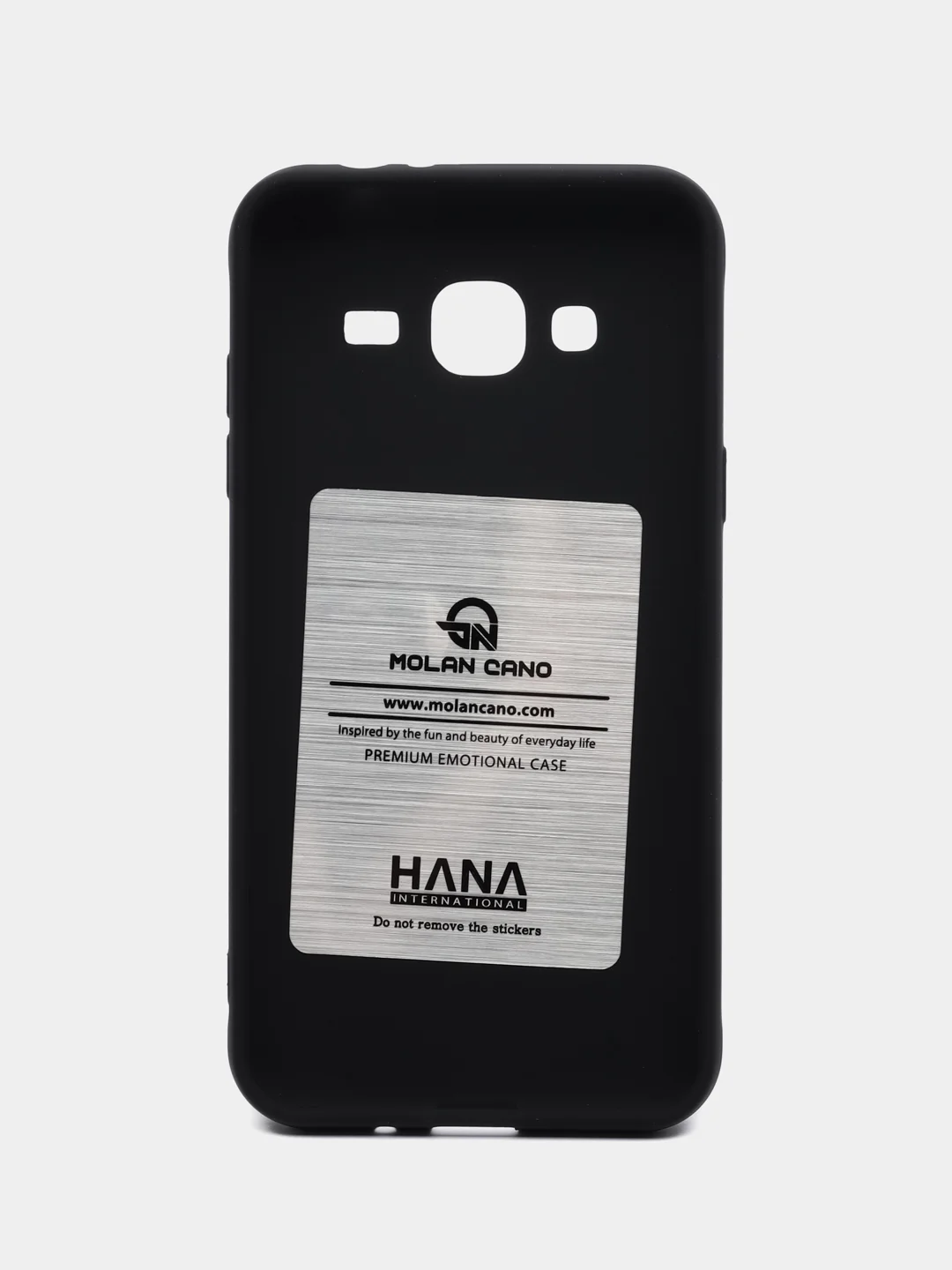 Синий силиконовый чехол для Samsung Galaxy J3 2016 / J320F бампер Hana Molan Cano для смартфона