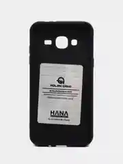 Синий силиконовый чехол для Samsung Galaxy J3 2016 / J320F бампер Hana Molan Cano для смартфона