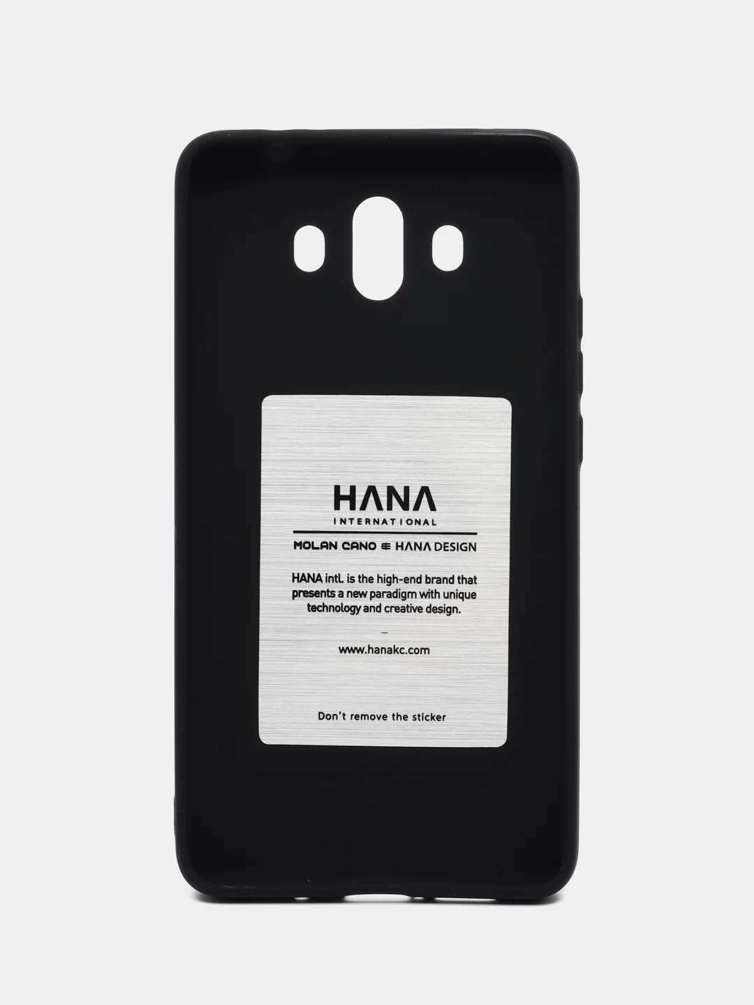 Черный силиконовый чехол для Huawei Mate 10 бампер Hana Molan Cano для смартфона