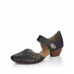 Туфли летние женские Rieker из натуральной кожи