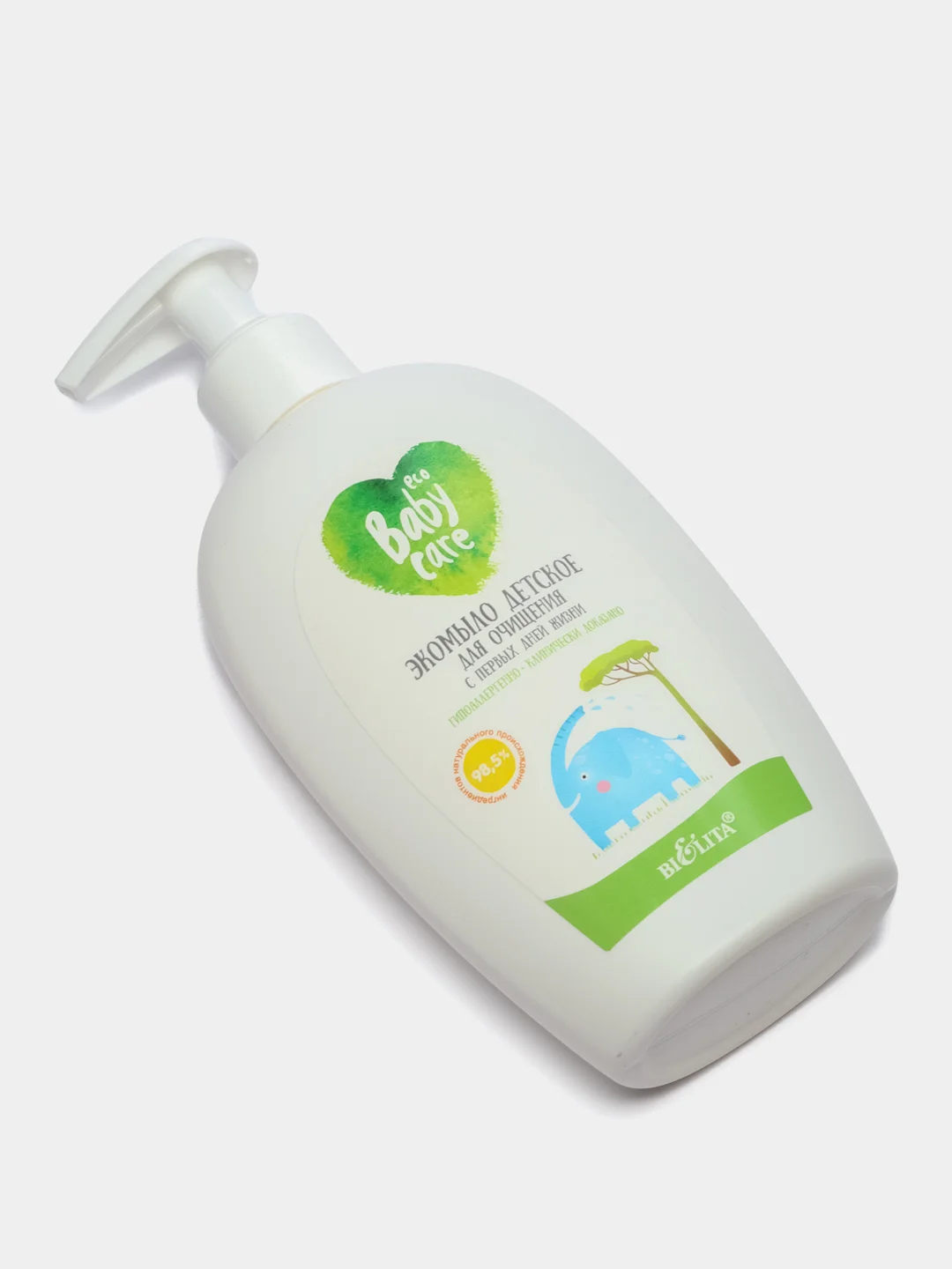Детское экомыло Белита Baby Care, для ежедневного очищения, с первых дней жизни, 260 мл