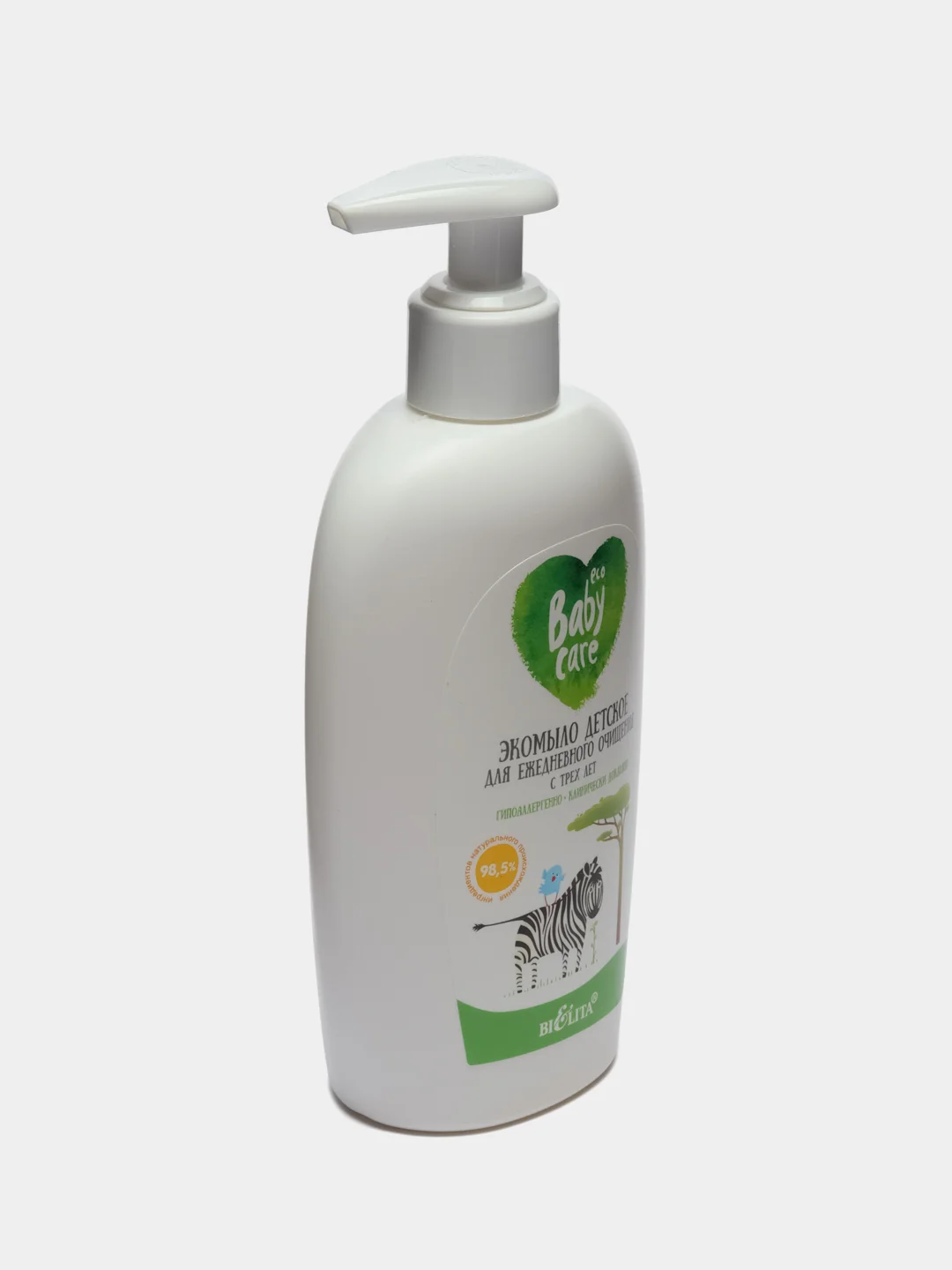 Детское экомыло Белита Baby Care, для ежедневного очищения, с трех лет, 260 мл