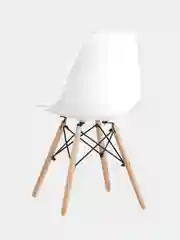 Белый комплект стульев, стул кухонный для гостинной Eames, 1 шт, 2 шт, 4 шт