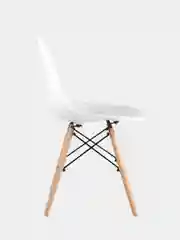 Белый комплект стульев, стул кухонный для гостинной Eames, 1 шт, 2 шт, 4 шт