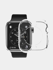 Чехол для Apple Watch силиконовый, 1 / 2 / 3 / 4 / 5 / 6 / 7 / SE