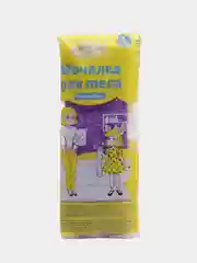 Фиолетовый мочалка "Помошница" массажная для глубокого очищения кожи и профилактики целлюлита