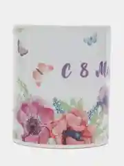 Золотистый хаки кружка с принтом