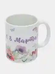 Золотистый хаки кружка с принтом