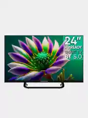 Черный телевизор LED 24" Topdevice Frameless Neo 24CS04H, HD/Smart TV/Wi-Fi/Bluetooth