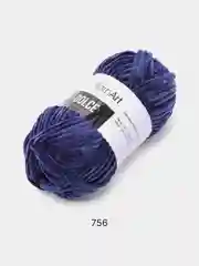 Темно-синий пряжа Плюшевая YarnArt Dolce 100% Микрополиэстер 100г 120м (Велюровая ЯрнАрт Долче)