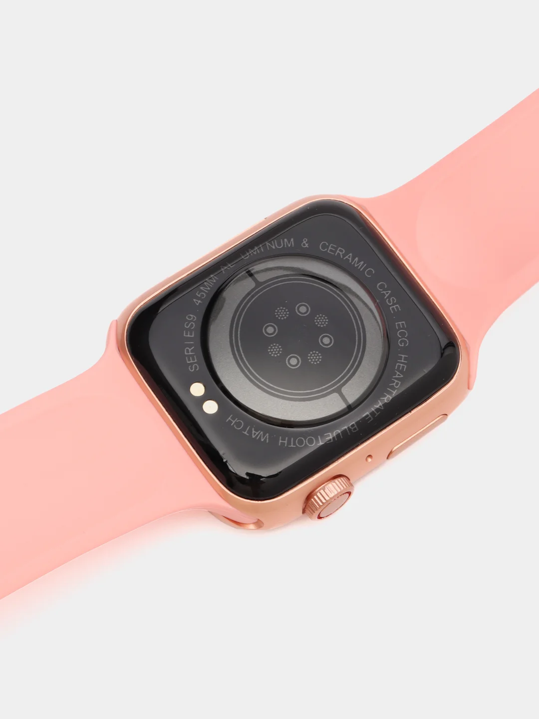 Розовый умные часы Smart Watch i8 Pro MAX, 44 мм