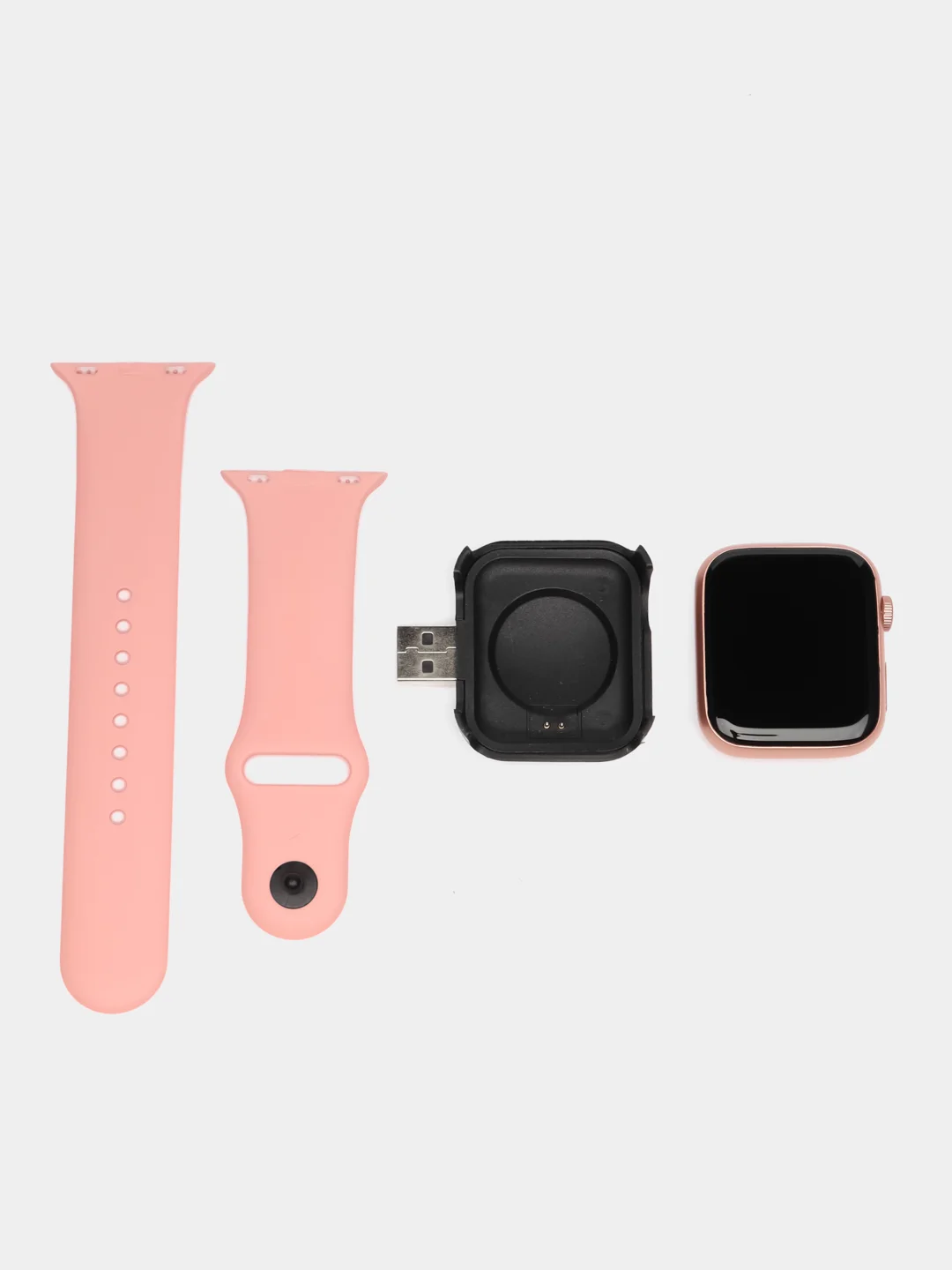 Розовый умные часы Smart Watch i8 Pro MAX, 44 мм