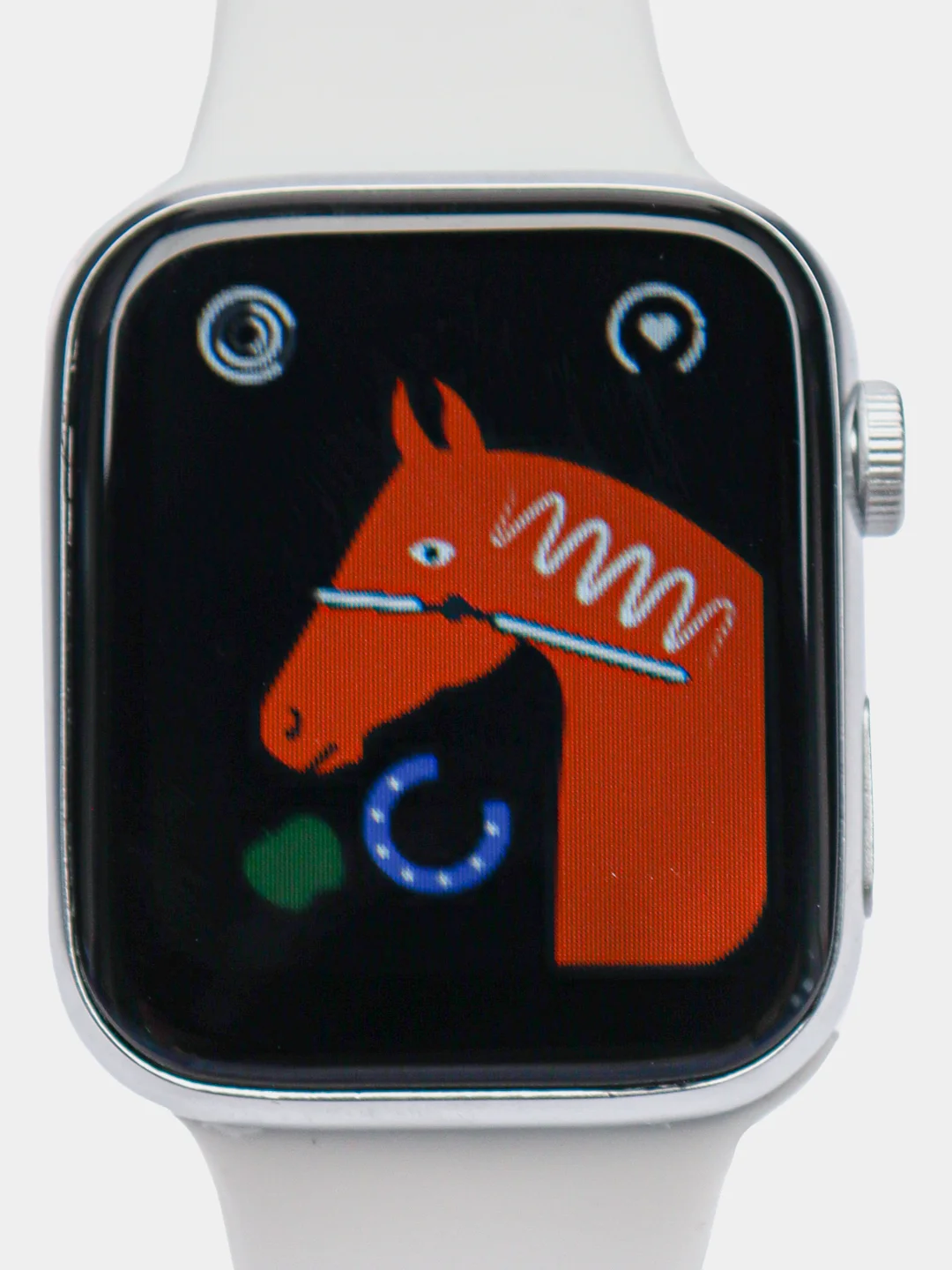 Серебряный умные часы Smart Watch i8 Pro MAX, 44 мм
