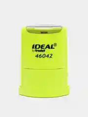 Желтый оснастка для печати IDEAL 46042, диаметр 42 мм