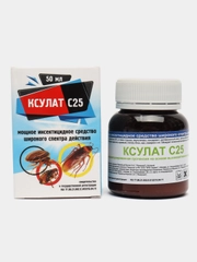 КСУЛАТ С25 средство от тараканов, муравьев, клопов, блох, мух, комаров и ос. Испания
