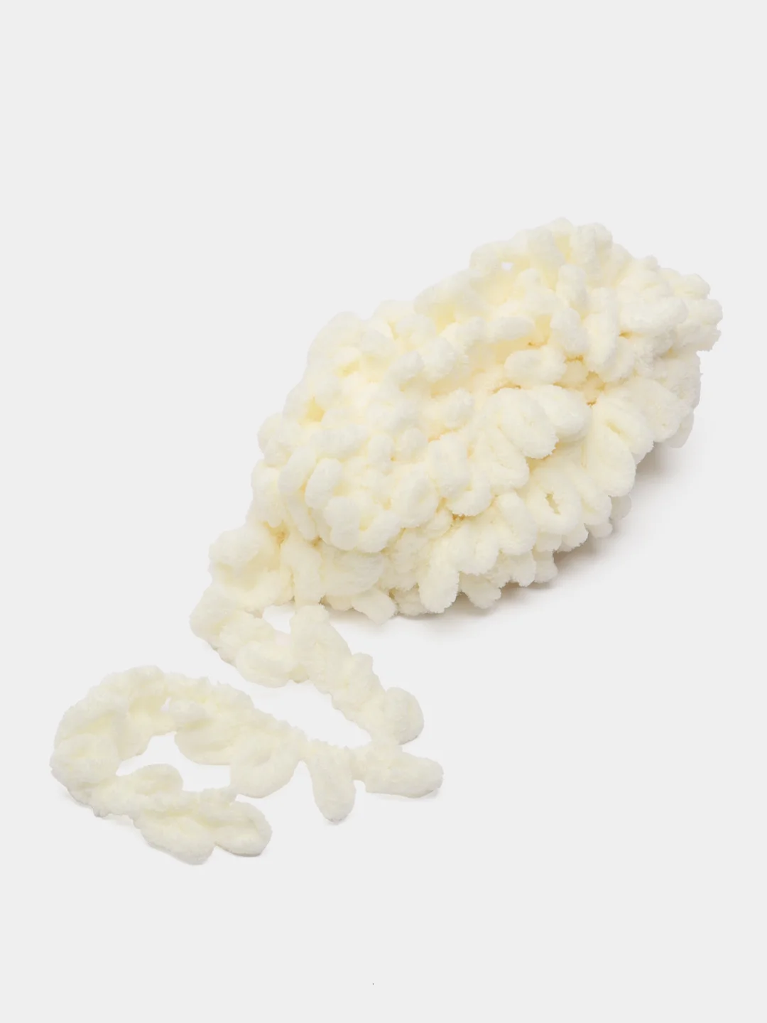 Пряжа Alize Puffy, 100г, 9м, 100% микрополиэстер, 62 молочный, 5 штук