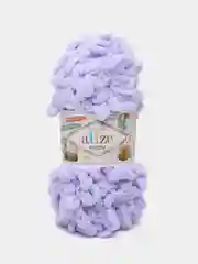 Пряжа Alize Puffy, 100г, 9м, 100% микрополиэстер, 146 лаванда, 5 штук