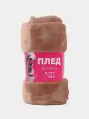 Плед велсофт "Велюр сенд", 100% полиэстер 150*200 см