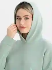 Бирюзовый спортивный женский костюм, на флисе