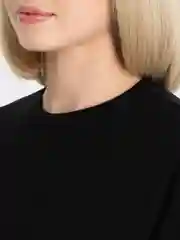 Черный костюм женский со штанами кюлоты