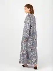 Оливковый платье мусульманское женское длинное в пол, макси, Lilians