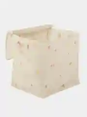 Бежевый кофр-ящик для хранения вещей