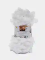 Пряжа Alize Puffy, 100 г, 9 м, 100% микрополиэстер, 55 белый, 5 штук