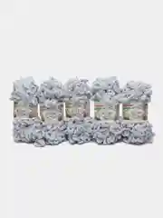 Пряжа Alize Puffy, 100г, 9м, 100% микрополиэстер, 416 св.серый, 5 штук