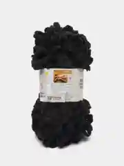 Пряжа Alize Puffy, 100г, 9м, 100% микрополиэстер, 60 черный, 5 штук