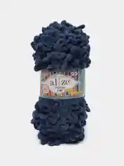 Пряжа Alize Puffy Fine, 100 г, 14 м, 100% микрополиэстер, 93 петроль, 5 штук