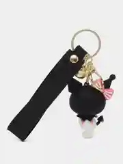Белый брелок на ключи, рюкзак или сумку Hello kitty, Kuromi, Sanrio
