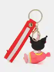 Красный брелок на ключи, рюкзак или сумку Hello kitty, Kuromi, Sanrio