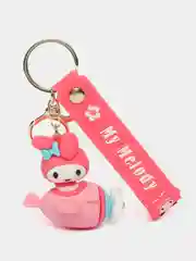 Пудровый брелок на ключи, рюкзак или сумку Hello kitty, Kuromi, Sanrio