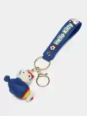 Светло-синий брелок на ключи, рюкзак или сумку Hello kitty, Kuromi, Sanrio
