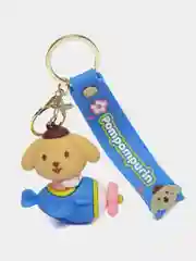 Синий брелок на ключи, рюкзак или сумку Hello kitty, Kuromi, Sanrio