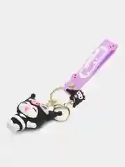 Угольный брелок на ключи, рюкзак или сумку Hello kitty, Kuromi, Sanrio