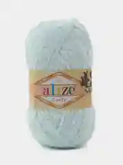 Пряжа Alize Softy, 50 г, 115 м, 100% микрополиэстер, 15 водяная зелень, 5 штук