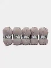 Пряжа Alize Superlana maxi, 100 г, 100 м, 75% акрил, 25% шерсть, ТУ 652 пепельный, 5 штук