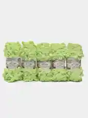 Пряжа Alize Puffy, 100 г, 9 м, 100% микрополиэстер, 41 фисташковый, 5 штук