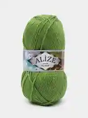 Пряжа Alize 'Burcum Klasik' 100гр. 210м (100% Aкрил) 210 зеленый, (5 шт)