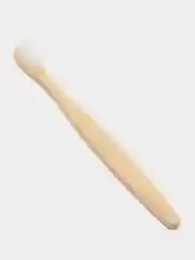 Белый зубная щетка, бамбук