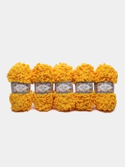 Пряжа Alize 'Puffy Fine' 100г 14м (100% микрополиэстер) 82 желтый, (5 шт)