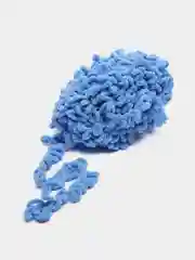 Пряжа Alize Puffy Fine, 100г, 14м, 100% микрополиэстер, 112 голубой, 5 штук