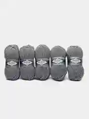 Пряжа Alize Superlana maxi, 100 г, 100 м, 75% акрил, 25%шерсть, ТУ 21 серый меланж