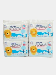 JOONIES Premium Soft (комплект 4 упаковки) трусики XL 12-17 кг 38 шт