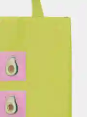 Зеленый сумка с голографической нашивкой Avocado