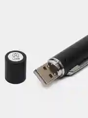 Мини-фонарик для медиков, двойной источник света LED, USB зарядка, (офтальмология, ЛОР)