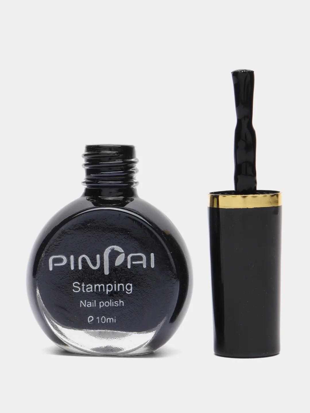 Черный лак для стемпинга "PinPai"