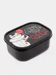 Серый контейнер для еды